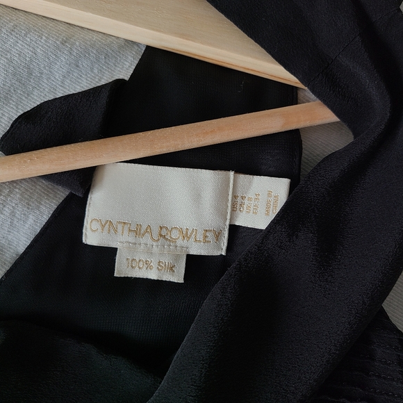 Cynthia Rowley silk LBD cocktail dress size 4 - Picture 4 of 5